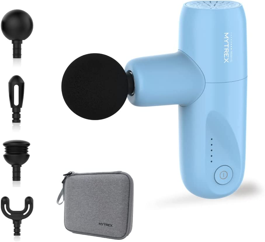 マイトレックス リバイブ ミニ エックスエス(MYTREX REBIVE MINI XS) MT-RMXS21BL ブルー ハンディガン 振動マシーン軽量265g フェイスモード 搭載 2