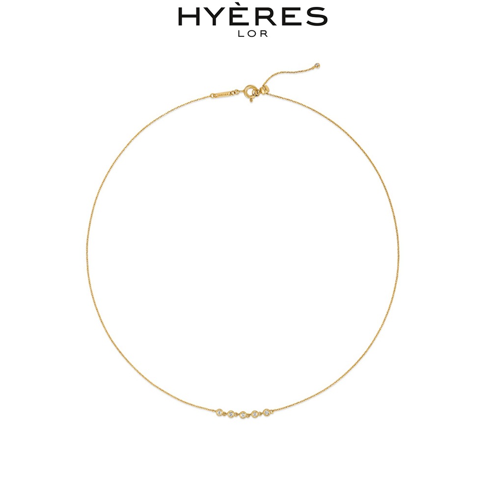 [HYERES LOR] Essence 14K mele cluster necklace