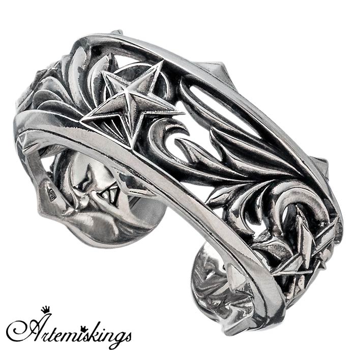 アルテミスキングス ARTEMIS KINGS スター カフ シルバー リング 指輪 821号 AKR0059