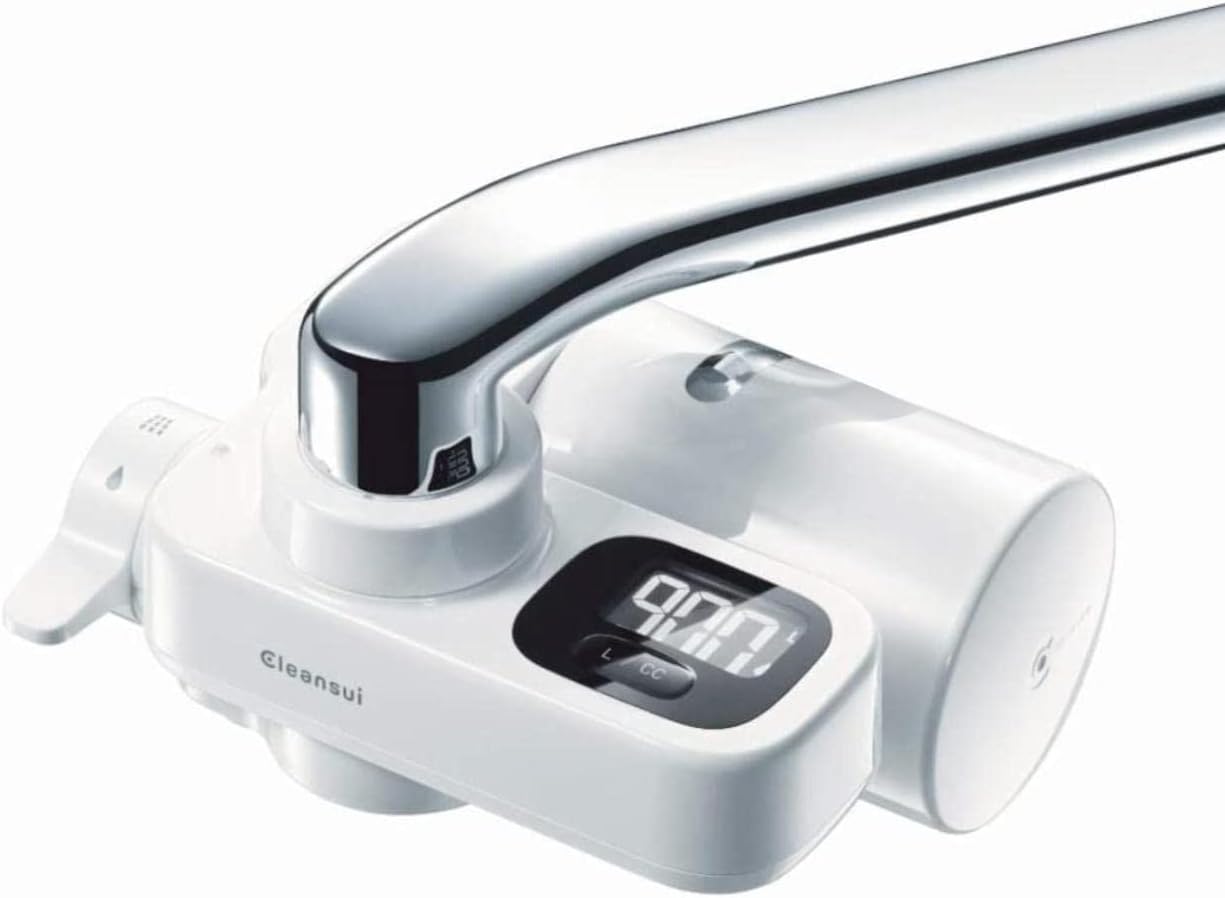 クリンスイ 浄水器 蛇口直結型 CSPシリーズ 液晶機能付き カートリッジ1個付き CSP911-WT PFOS/PFOA 有機フッ素化合物 除去
