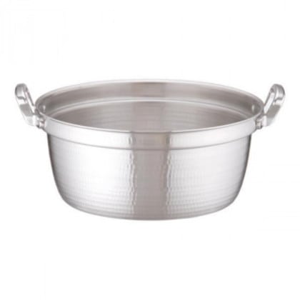 アカオアルミ アルミDON打出円付鍋 42cm AEV02042