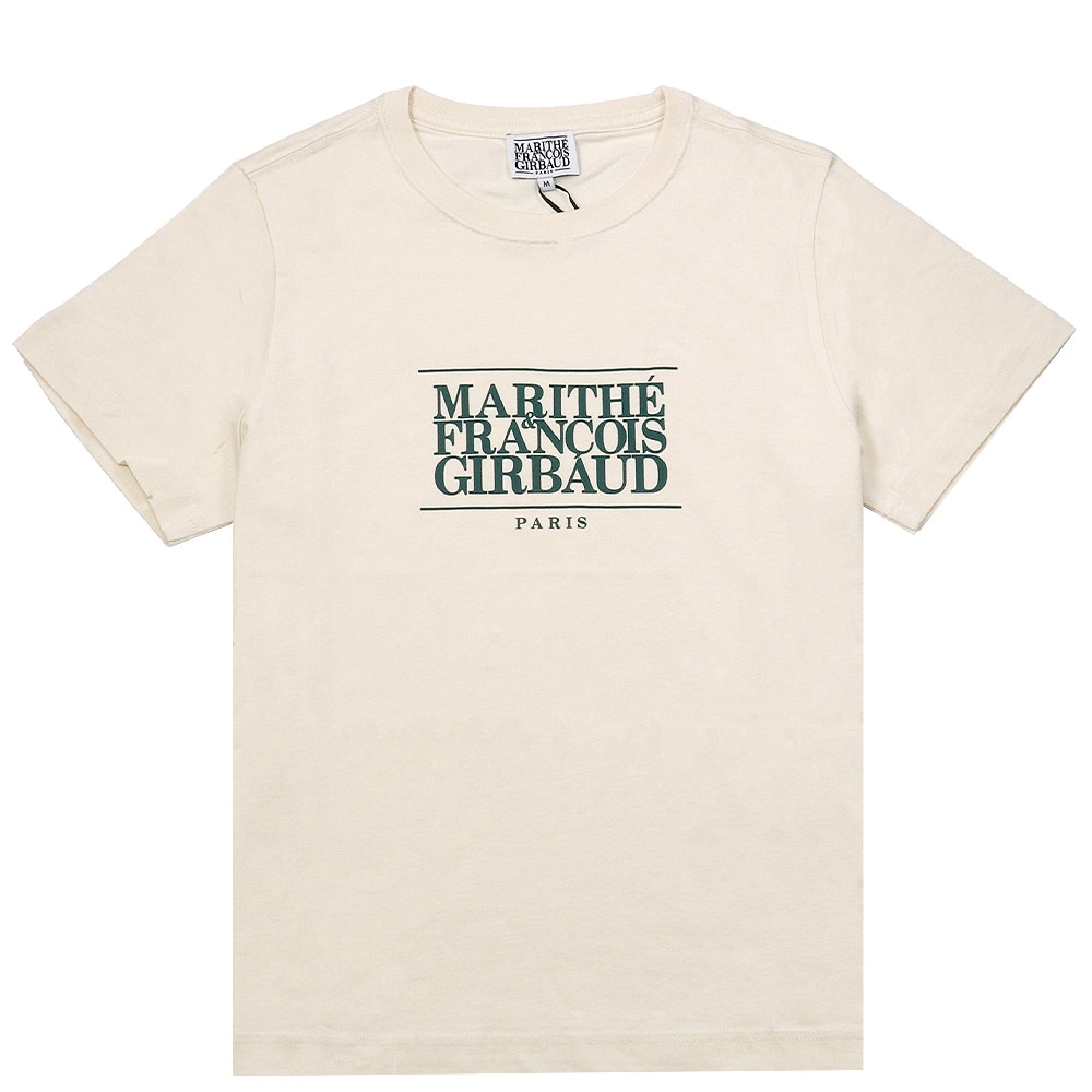Tシャツ W CLASSIC LOGO TEE LIGHT BEIGE 半袖 レディース 韓国 ファッション アパレル