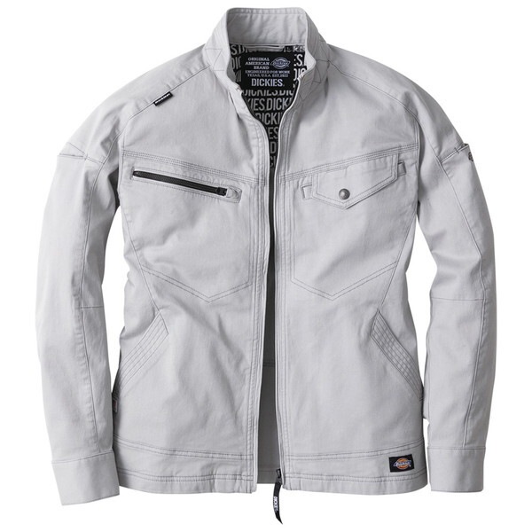 D2880 シルバー 5L ストレッチジャケット