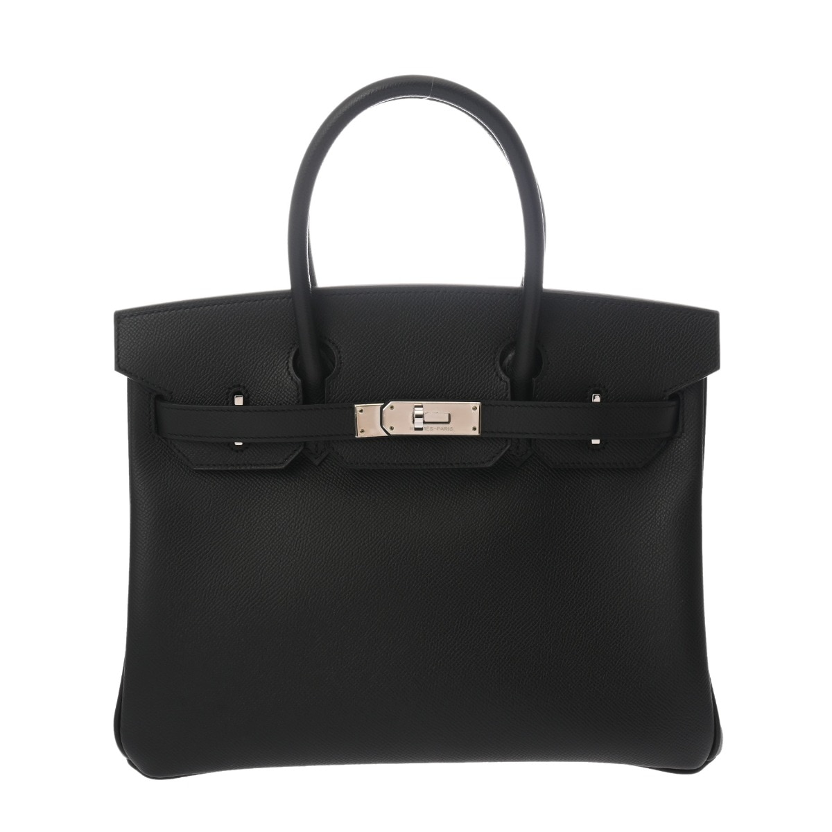 バーキン 30 ブラック M刻印(2009年頃) レディース ヴォーエプソン ハンドバッグ Aランク 中古 銀蔵