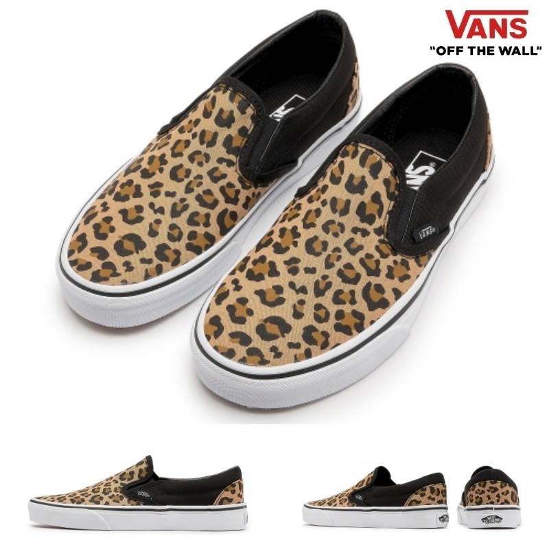[VANS] クラシック スリッポン / Classic Slip On ANIMALIER BLACK