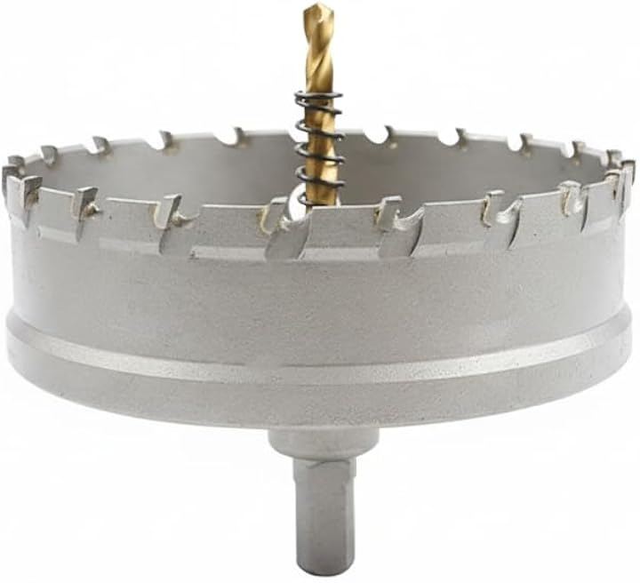現役大工が推薦 バイメタル ホールソー ホルソー 穴あけ 切削 工具 (115mm（超硬タイプ）)