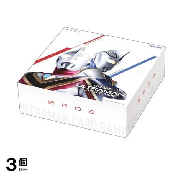 ウルトラマンカードゲーム ブースターパック BP02 吹き荒れる紅と蒼 24パック入BOX 3個セット