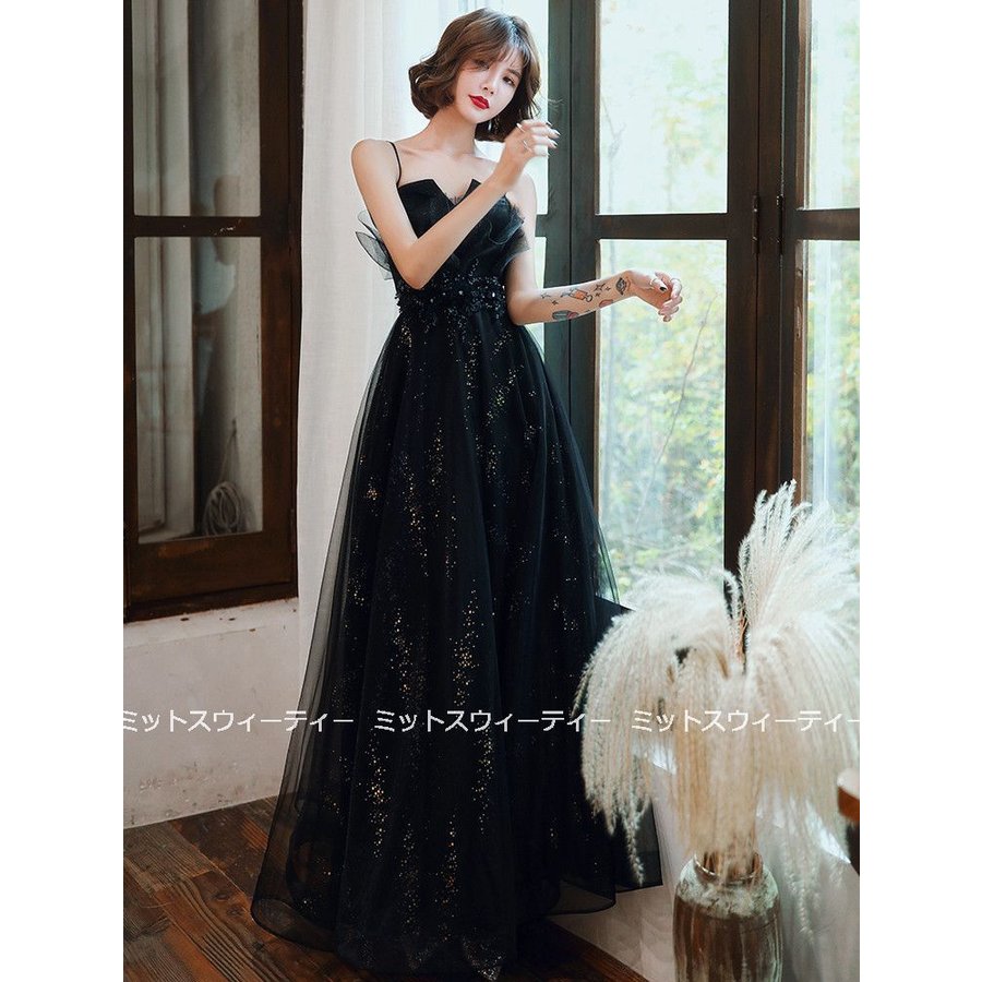 カラードレス 演奏会 安い ロングドレス コンサート 披露宴 パーティードレス 発表会 フォマールド