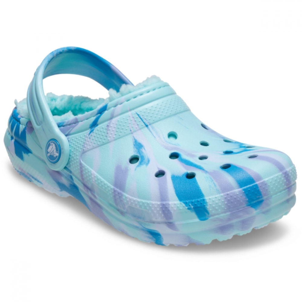 クロックス クラシック ラインド マーブル クロッグ キッズ