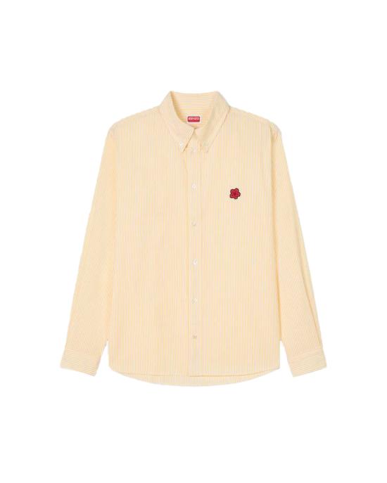 KENZO Men Shirts FG55CH4109KB 38 Yellow