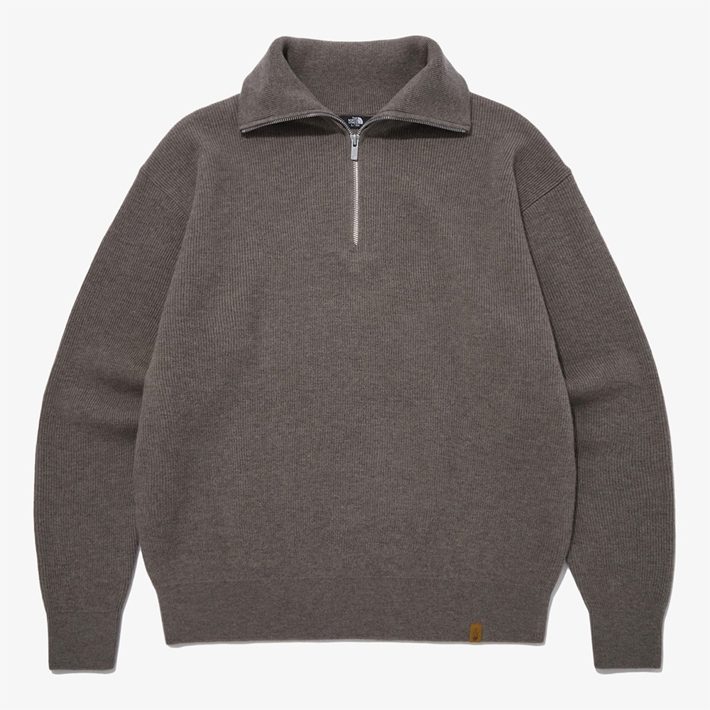 THE NORTH FACE NT7AP51Bメリノウルハーフハウスセーター