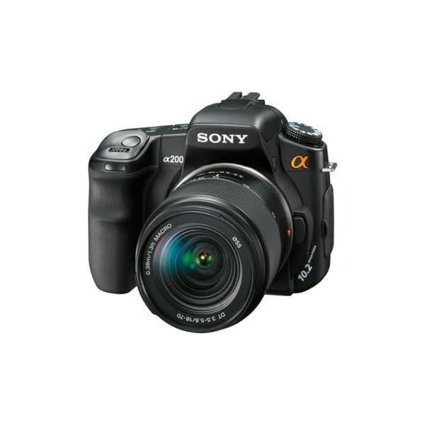 【中古】ソニー SONY デジタル一眼レフカメラレンズキット α200 レンズキット DSLR-A200K