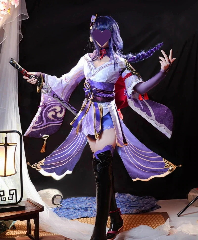 コスプレ コスチューム Raiden Ei らいでん えい げんしんGenshin コスプレ服