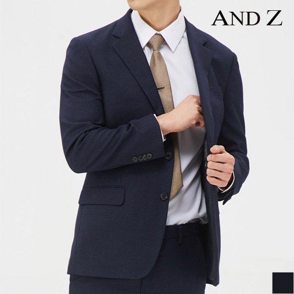 [] ツートンネイビー クレスピーノ スーツジャケット (BZY3SB1108)