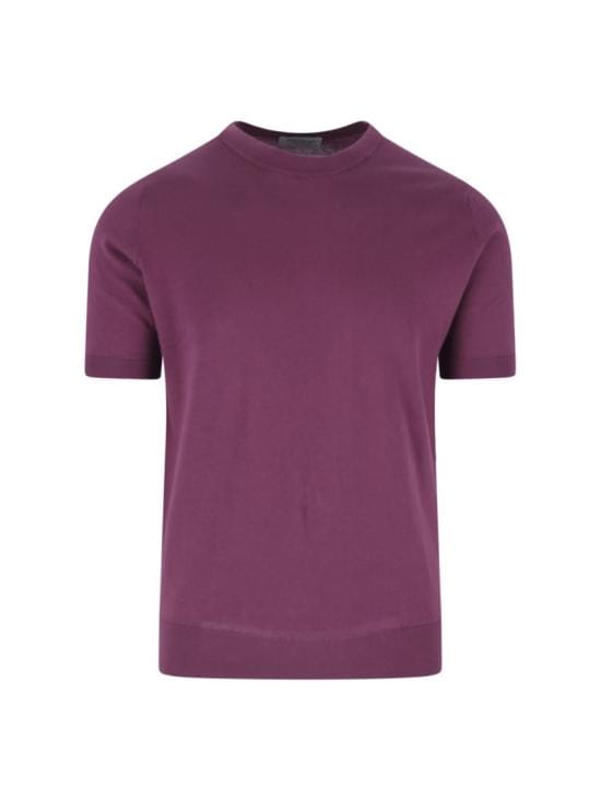 JOHN SMEDLEY Men T-Shirts KEMPTONAMARANTH Burgundy