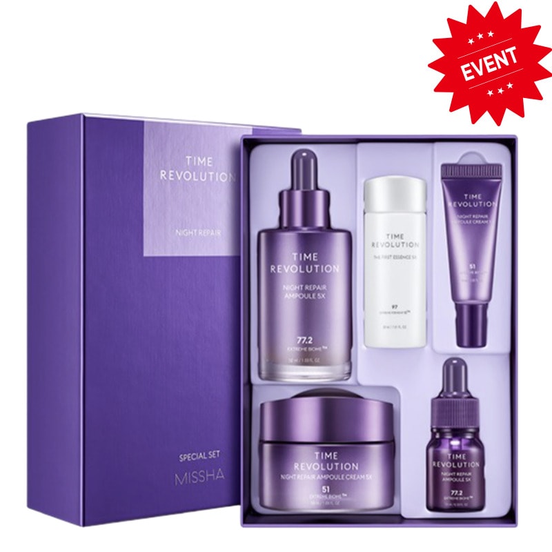 タイムレボリューション ナイトリペア 5X, 2種セット