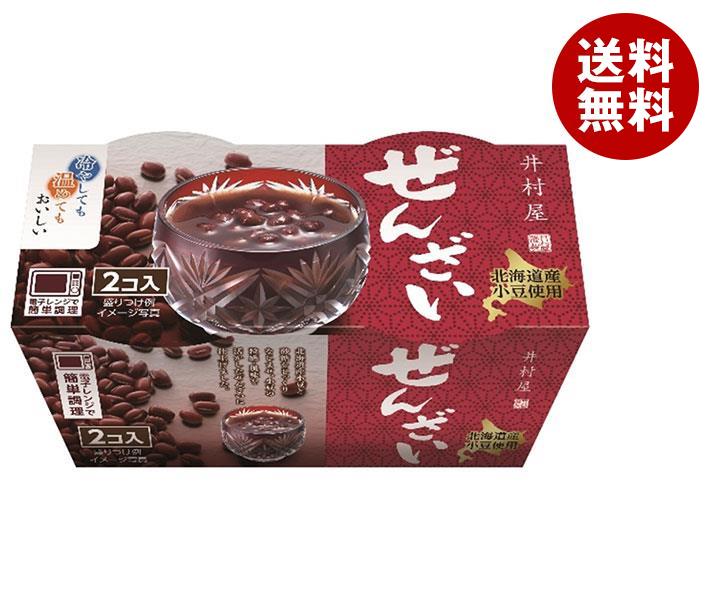 井村屋 和風2連パック ぜんざい 105g*2*12個入*(2ケース)