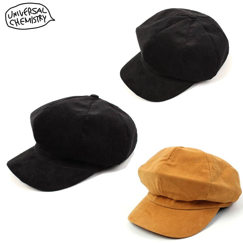 bts 着用コーデュロイブラックキャスケットキャップ 正品