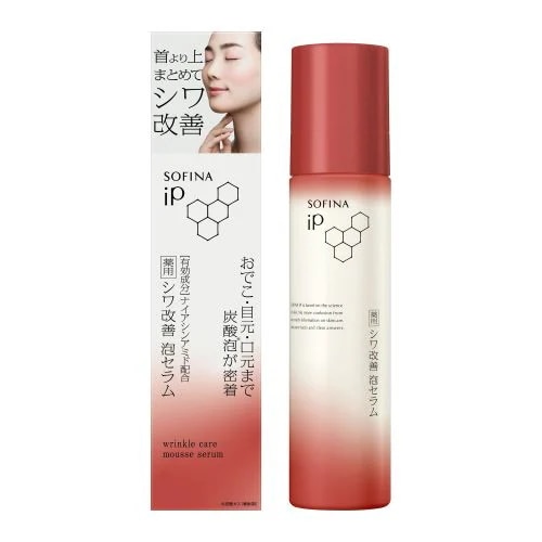 ip 薬用　シワ　改善泡セラム　　本体　90g