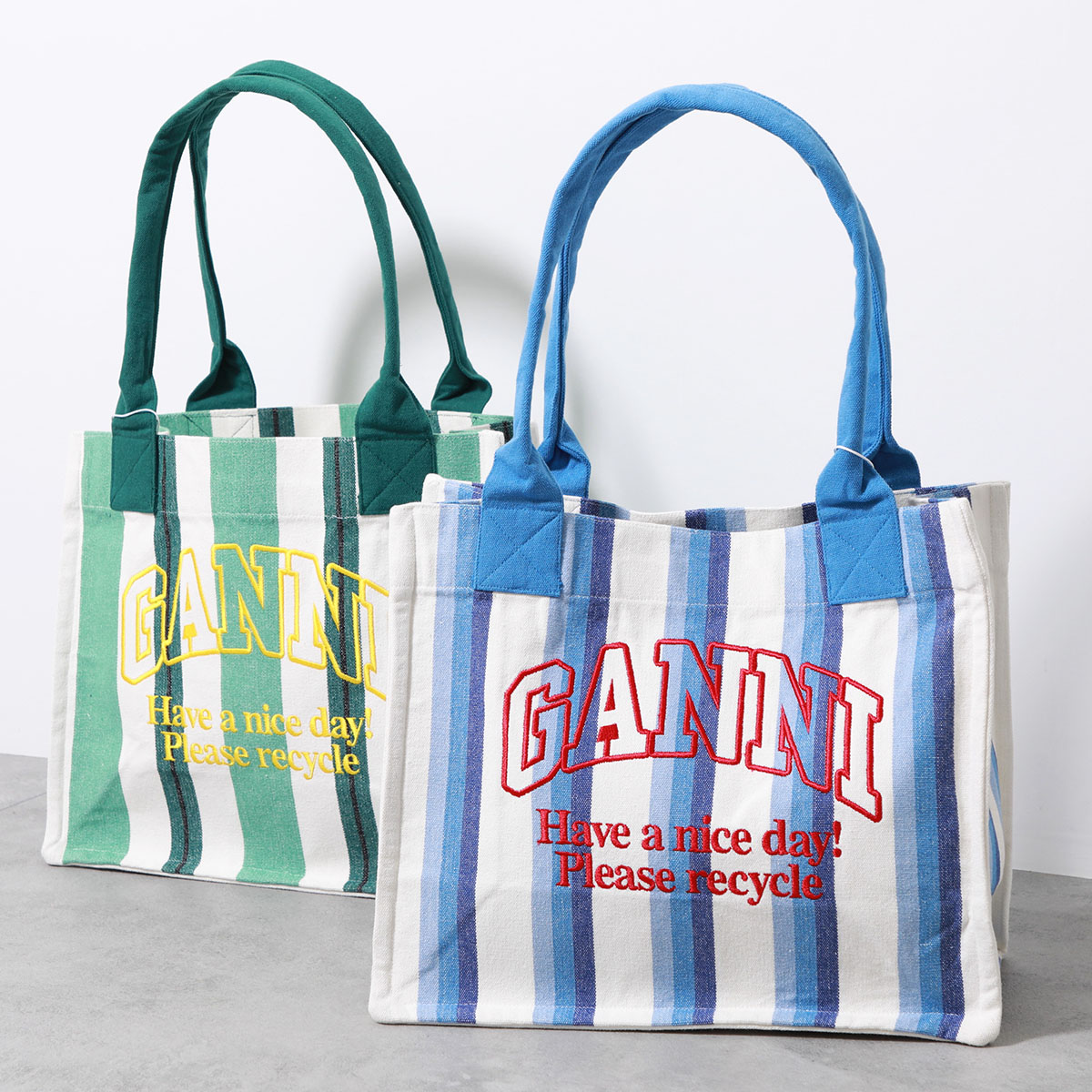 楽天市場】GANNI ガニー トートバッグ LARGE EASY SHOPPER
