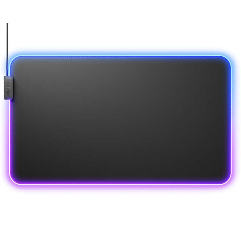 GLORIOUS　ゲーミングマウスパッド Mouse Pad 2 GLED - XL Extended - Black　GLO-MP2-GLED-XLE-B