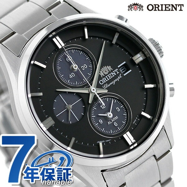 オリエント 腕時計 ORIENT コンテンポラリー クロノグラフ ソーラー RN-TY0002B メ