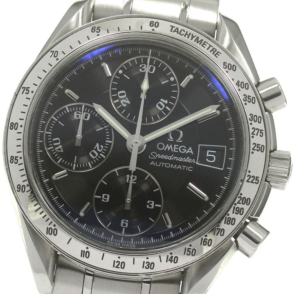 オメガ OMEGA 3513.50 スピードマスター クロノグラフ 自動巻き メンズ 保証書付き_844100【中古】