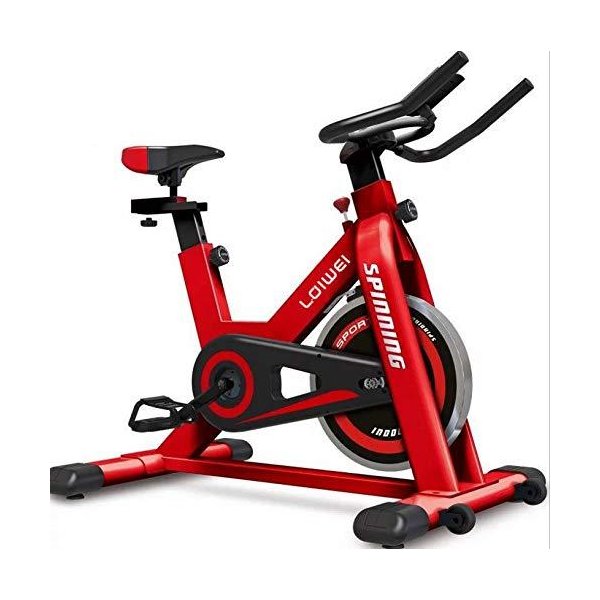 LOFVOSTE Stationary Bike Exercise Bicycle Cycling Fitness Gym Cardio Indoor Workout Home 並行輸入品