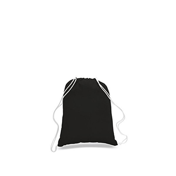 24 Pack Wholesale Apparel Bags 100% Cotton Reusable Eco Friendly Gym Tote Bags Drawstring Bags in Bu