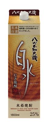 【送料無料】キリン 八代不知火蔵 白水 麦 25度 パック 1800ml 1.8L2ケース/12本【北海道沖縄県東北四国九州地方は必ず送料が掛かります】 14,175円