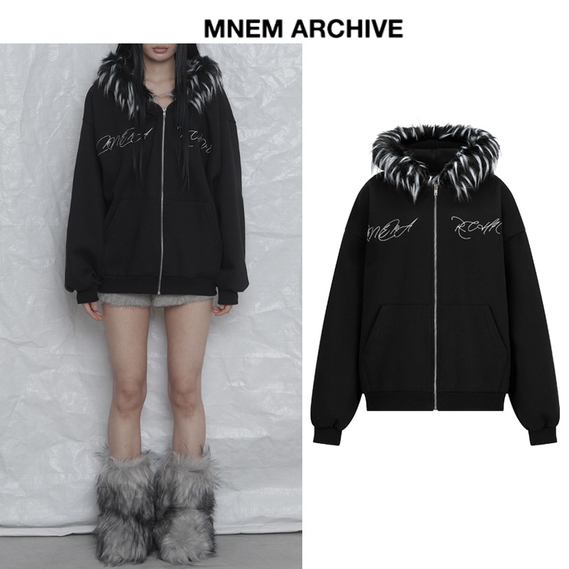 Skunk Fleece Hoodie Zip-Up