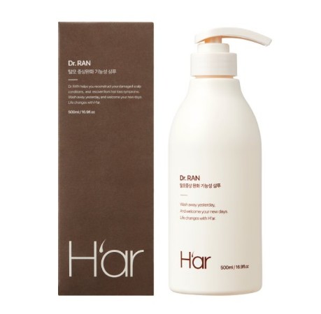 ドクターラン 卵たんぱく質シャンプー（500ml × 2本入り）