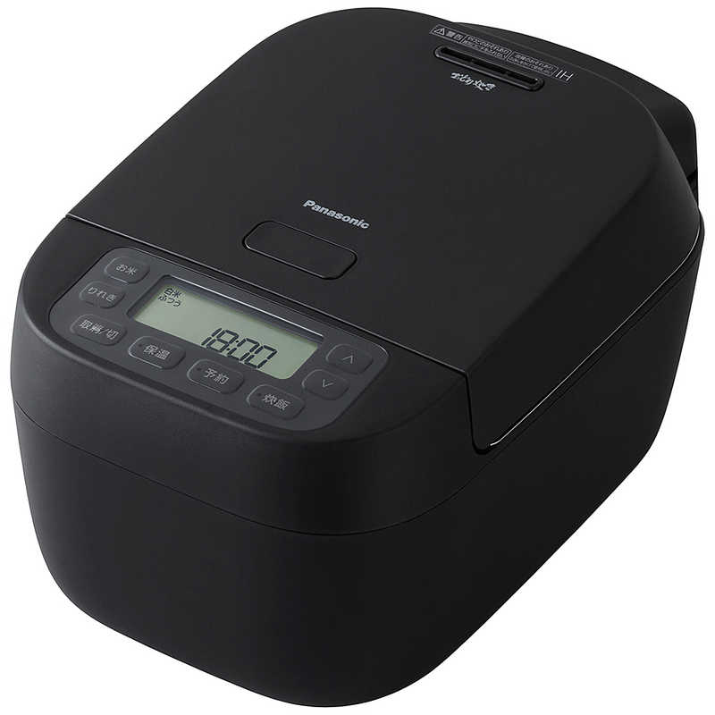 パナソニック　Panasonic　炊飯器 5.5合 おどり炊き 可変圧力IHジャー 備長炭釜 ブラック　SR-N310D-K
