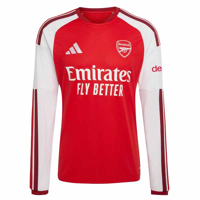 アーセナルFC 26/27 ホーム 長袖ジャージ サッカー ウェア レプリカシャツ ARSENAL 26SS(DVS84-KB9950)
