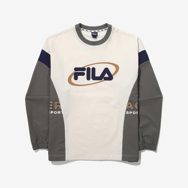 FILA ユニライフ ウーブン メンズ トレーナー
