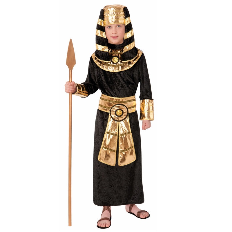 コスプレ 仮装 ファラオ 子供用 S 【 コスプレ ハロウィン 仮装 コスチューム 子供 民族衣装 エジプト パーティーグッズ エジプト文明 子ども用 ナイル キッズ こども 伝統衣装 】