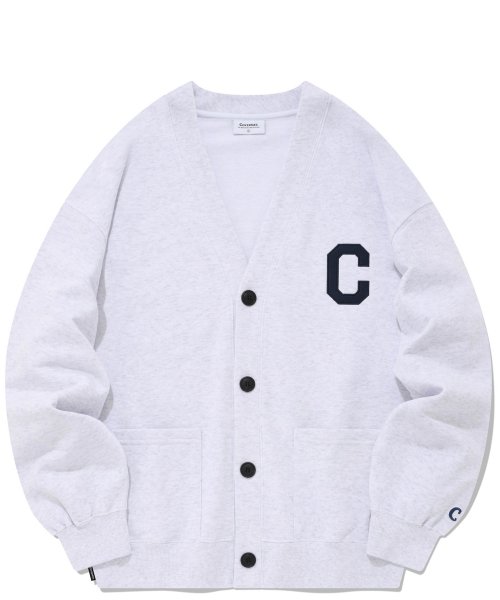 [COVERNAT]韓国人気ブランド/Cロゴスウェットカーディガン(CO2301HZ03HG)