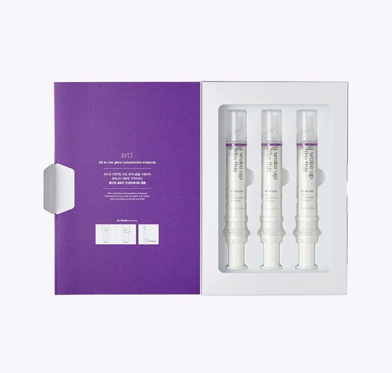 ハイドレーティング オールインワン グロウ コンセントレート アンプル セット 10ml*3