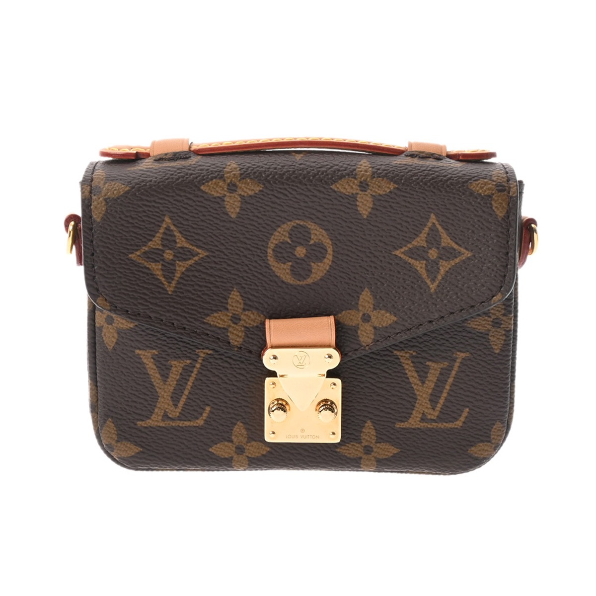 モノグラム ミクロメティス 2WAY ブラウン M81267 レディース モノグラムキャンバス ショルダーバッグ Aランク 中古 銀蔵