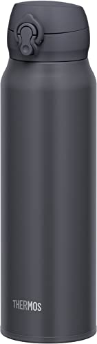 サーモス 水筒 真空断熱ケータイマグ 750ml スモークブラック 飲み口外せてお手入れ簡単 軽量タイプ ワンタッチオープン ステンレス ボトル 保温保冷 JNL-756 SMB