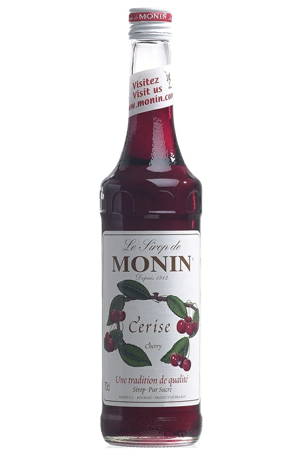 MONIN モナン チェリー シロップ 700ml12本【ご注文は12本まで同梱可能】ノンアルコール シロップ