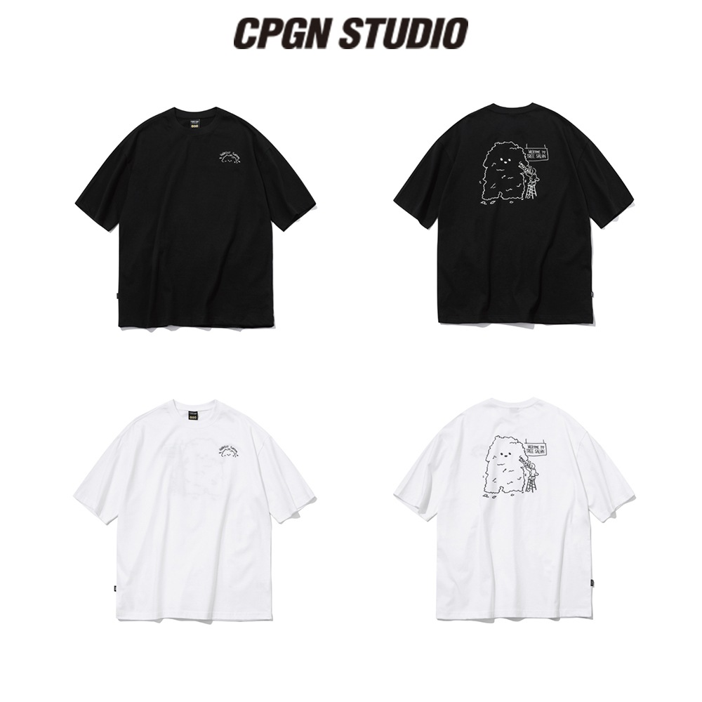 【CPGN STUDIO】 Tree Salon Embroidered Short Sleeve Tee