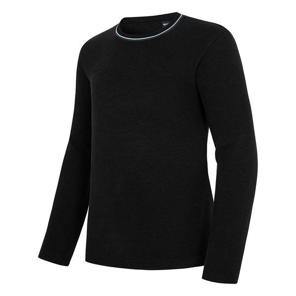 [新商品30％特価]男性用冬Tシャツ ソフトタッチ両面起毛 ピエ ラウンドネック Tシャツ_MLUWT275I_US