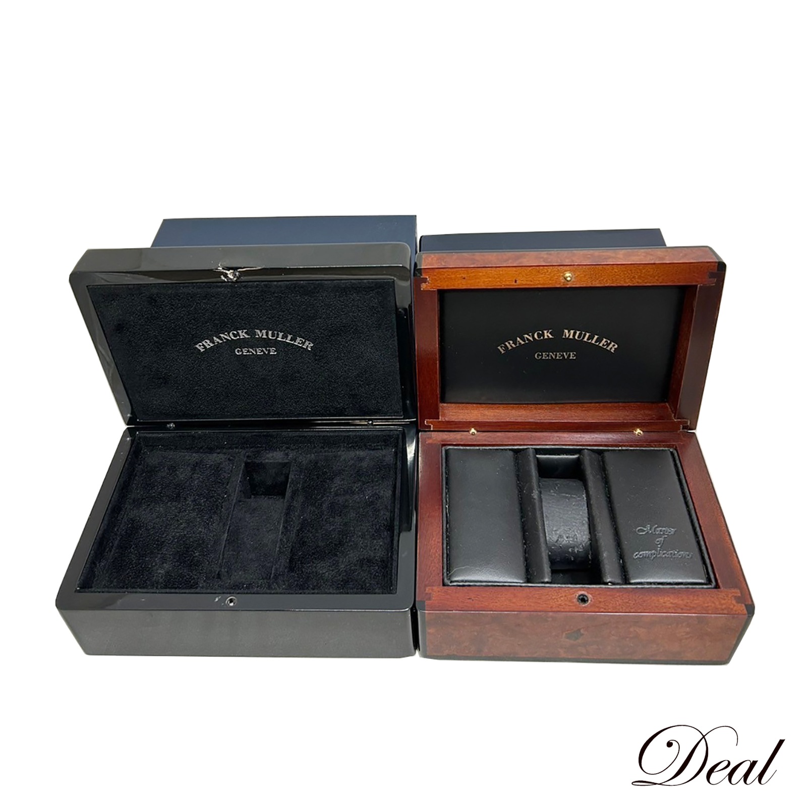 フランクミュラー 腕時計 箱 BOX 2点セット ブラック メンズ 時計パーツ