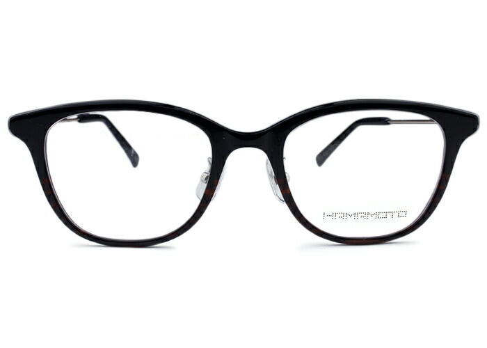 ht-564 c.1 ht9 ブラックブラウンハーフ×グレー/ゴールド メガネ めがね 眼鏡 メンズ レディース