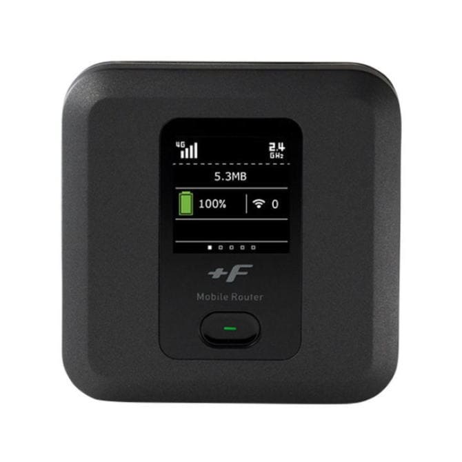 +F FS040W モバイルルーター FS040WMB1 Type-CのUSBポート搭載