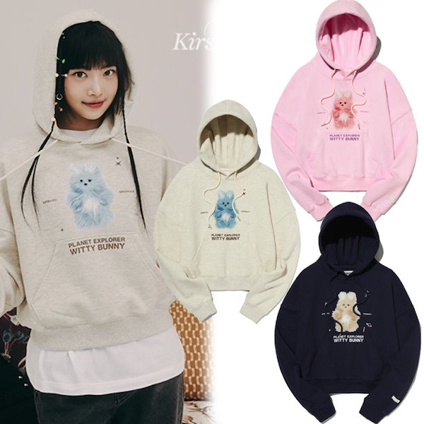 クロップドパーカー フーディー LE SSERAFIM ウンチェ ルセラフィム POPUP CROP HOODIE S-M クロップ パーカー