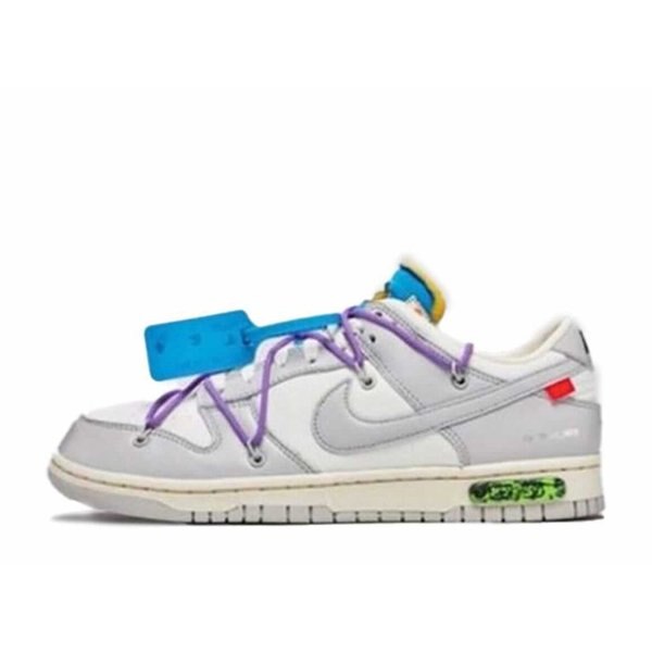 オフホワイト ダンク ロー 1 OF 50 47 25.5cm OFF-WHITE NIKE DUNK LOW 1 OF 50 47 DM1602-125