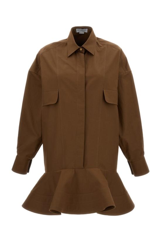 STELLA MCCARTNEY Women Dresses 6A06803HU1752200 Brown