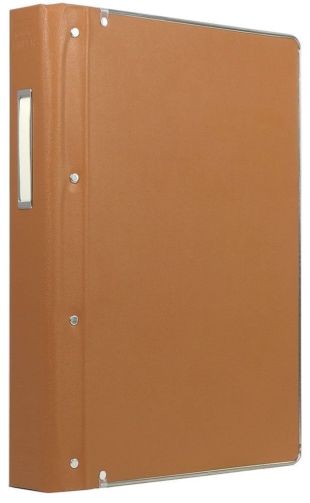 （まとめ買い）バインダーMP PP貼り A4 縦 30穴 200枚収容 赤 ハ-23NR [x3]